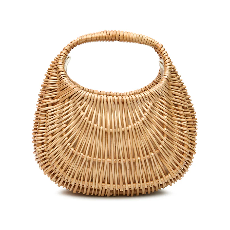 A-1447 Wood Handle Bag - Image 2