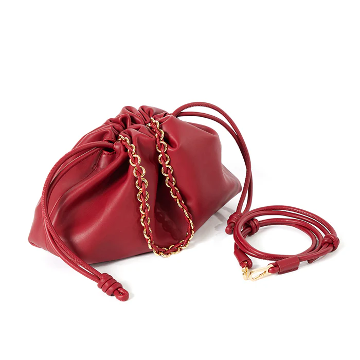 A-1636 Chain Shoulder Bag With Strap - Image 5