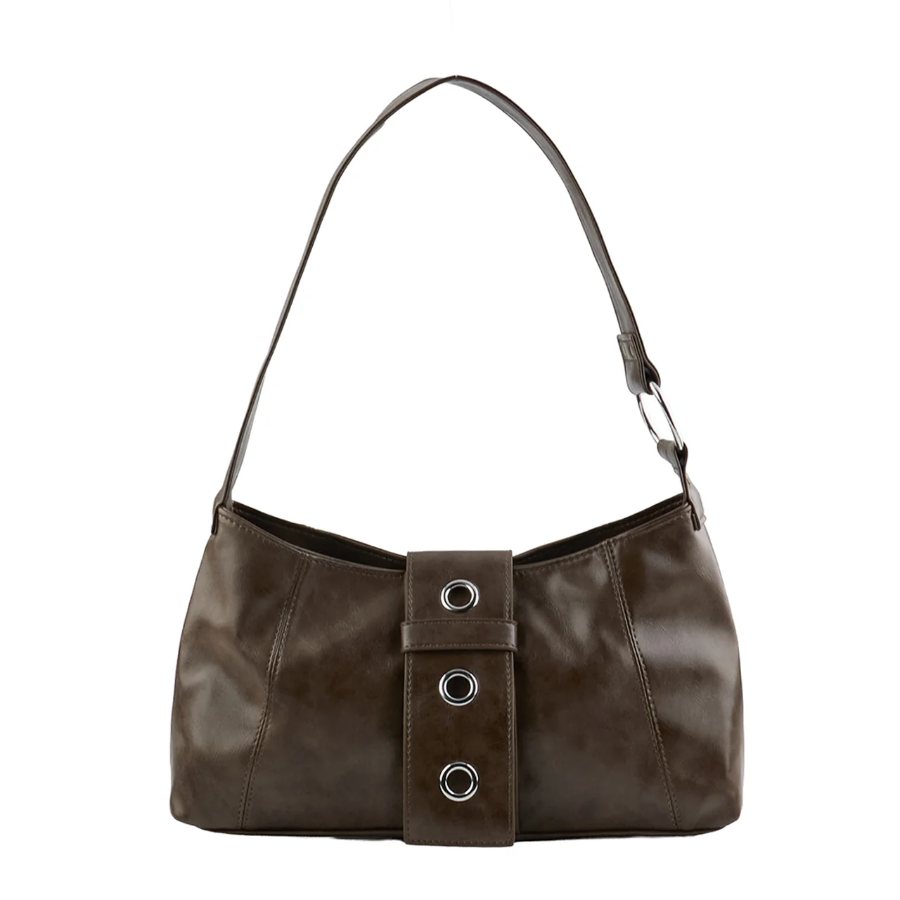 A-1793 Eyelet Strap Shoulder Bag - Image 2