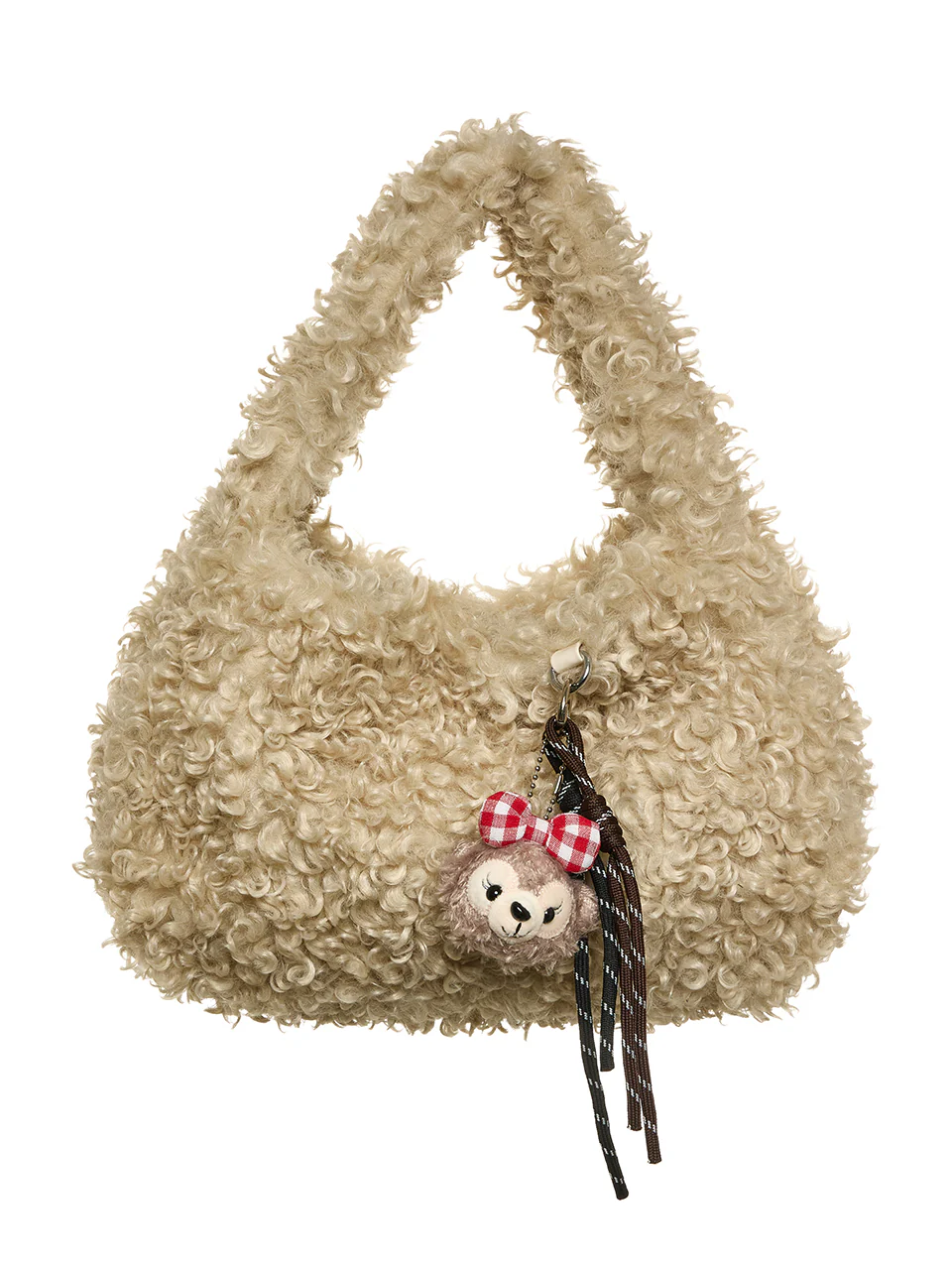 A-1810 Shearling Fur Bag - Image 2