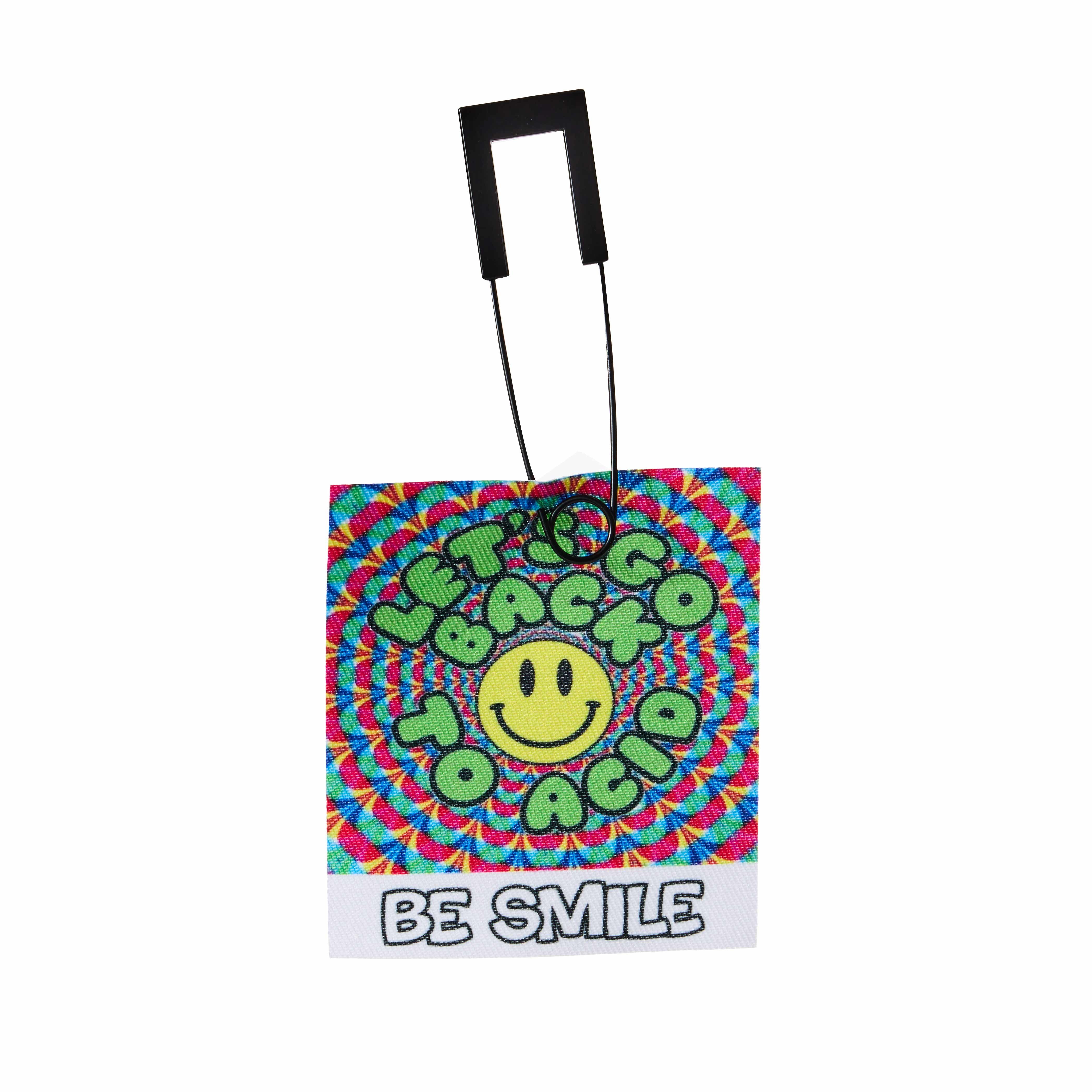 AB-198 Square Clip Label Brooch - Image 2