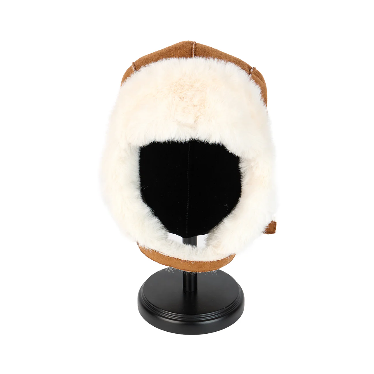 AC-804 Suede Fur Teddy Hat - Image 2
