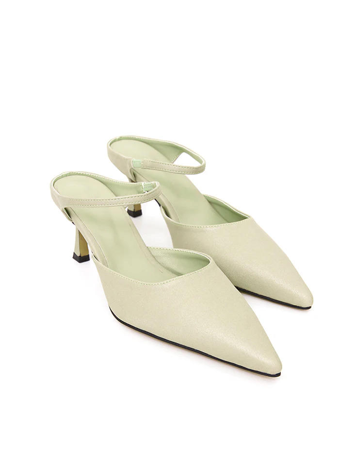 AR-3239 Satin Strap Middle Hill Mule
