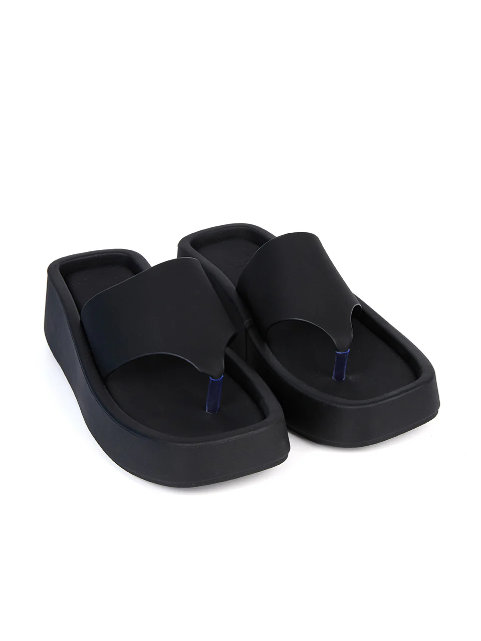AR-3310 Square Platform Slippers