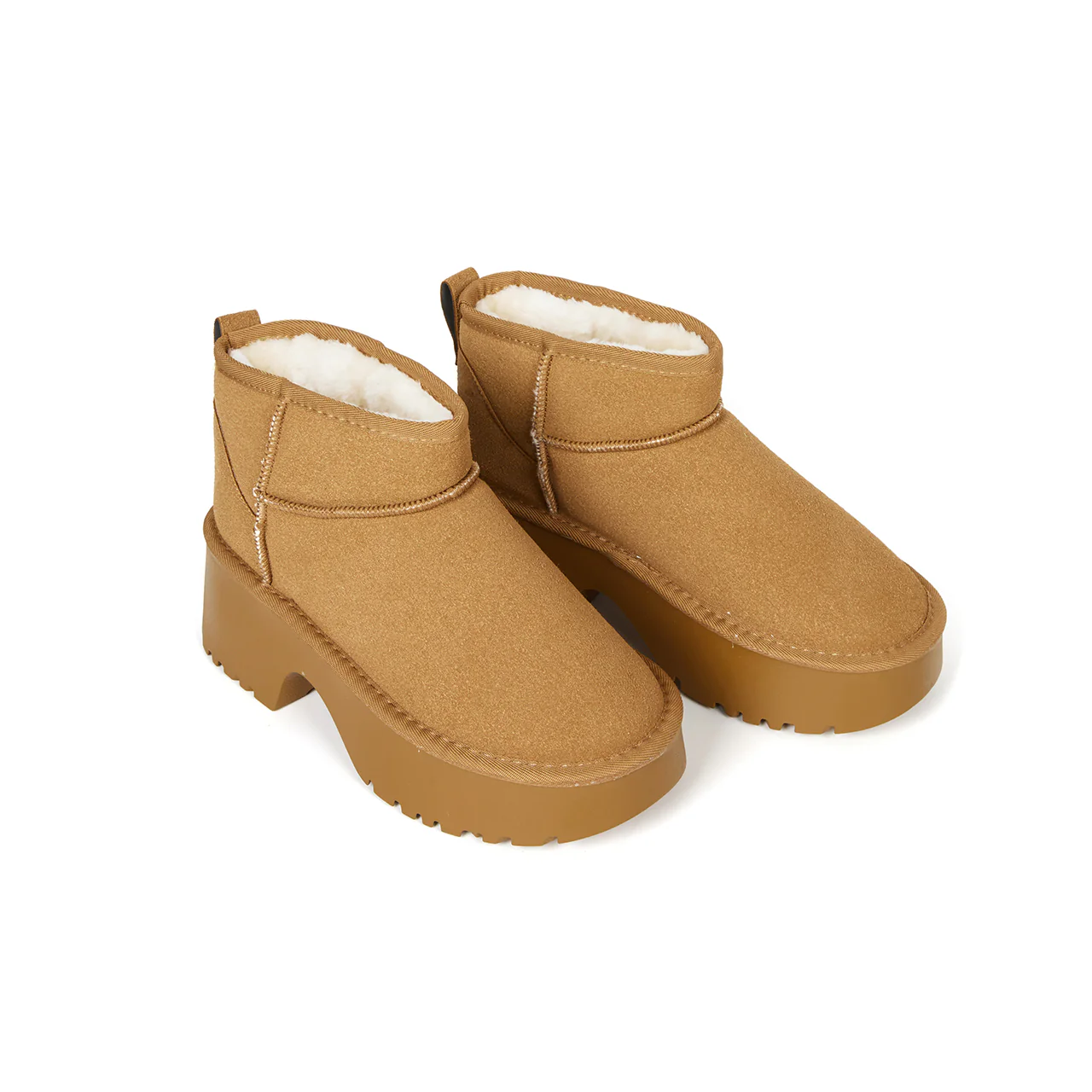 AR-3374 Suede Platform Boots - Image 2