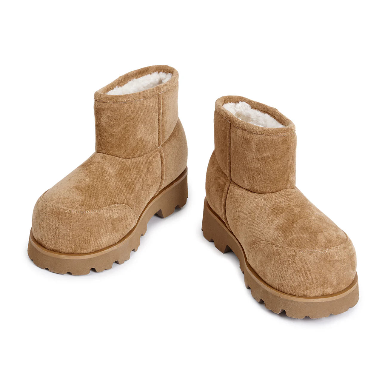 AR-3378 Suede Platform Boots - Image 2