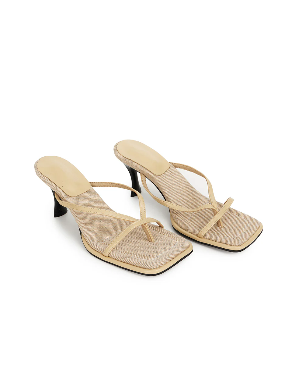 AR-3467 Strap Linen Mule