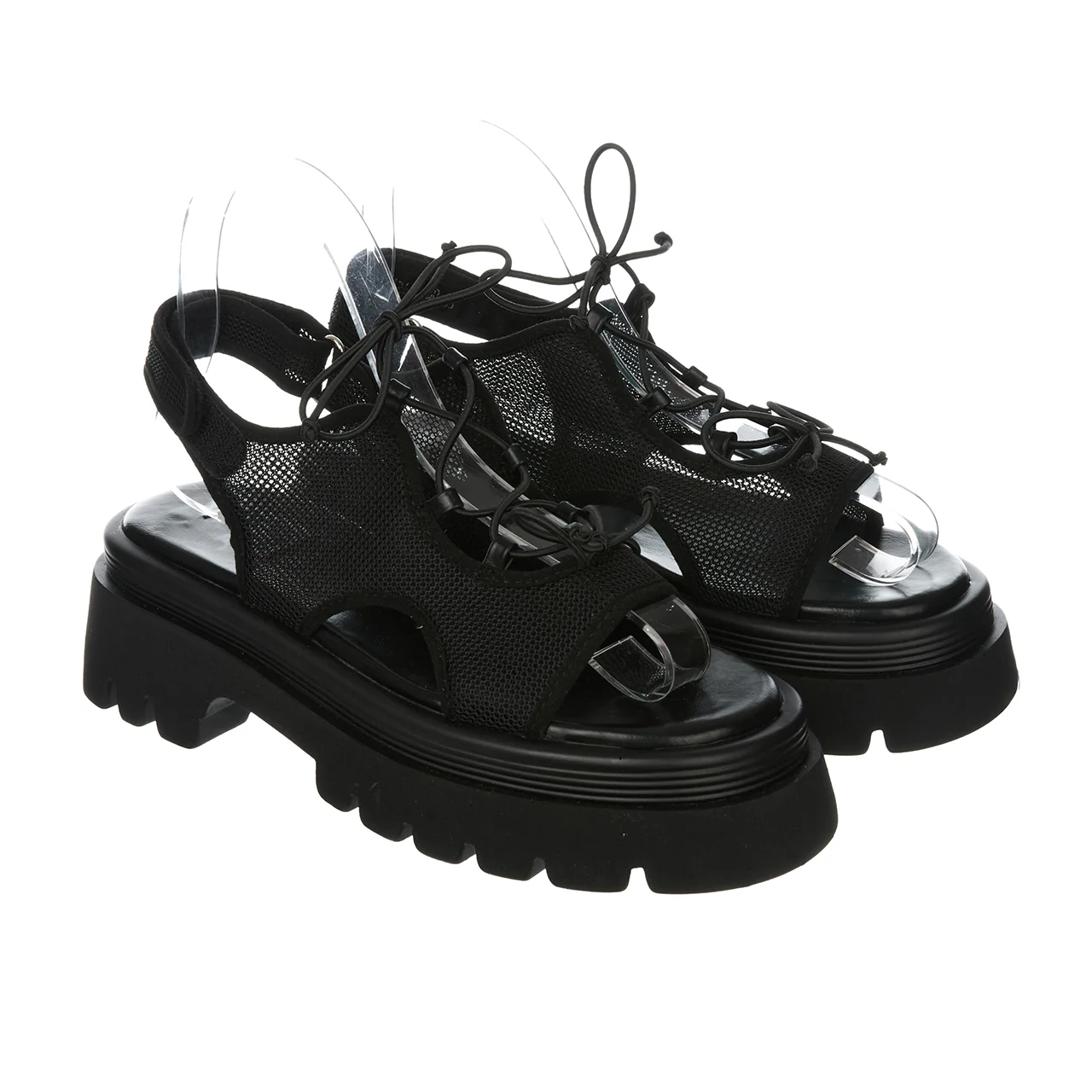 AR-3477 Mesh Platform Sandals - Image 2