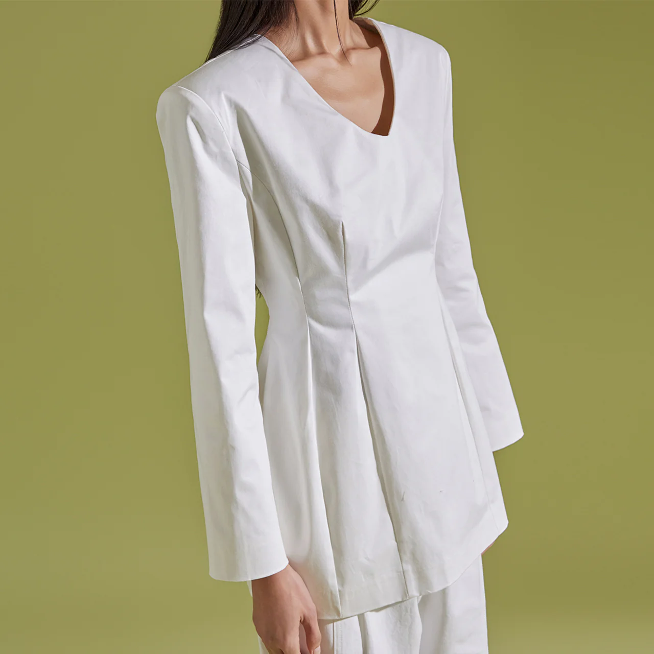 B2935 Open Back Blouse - Image 2