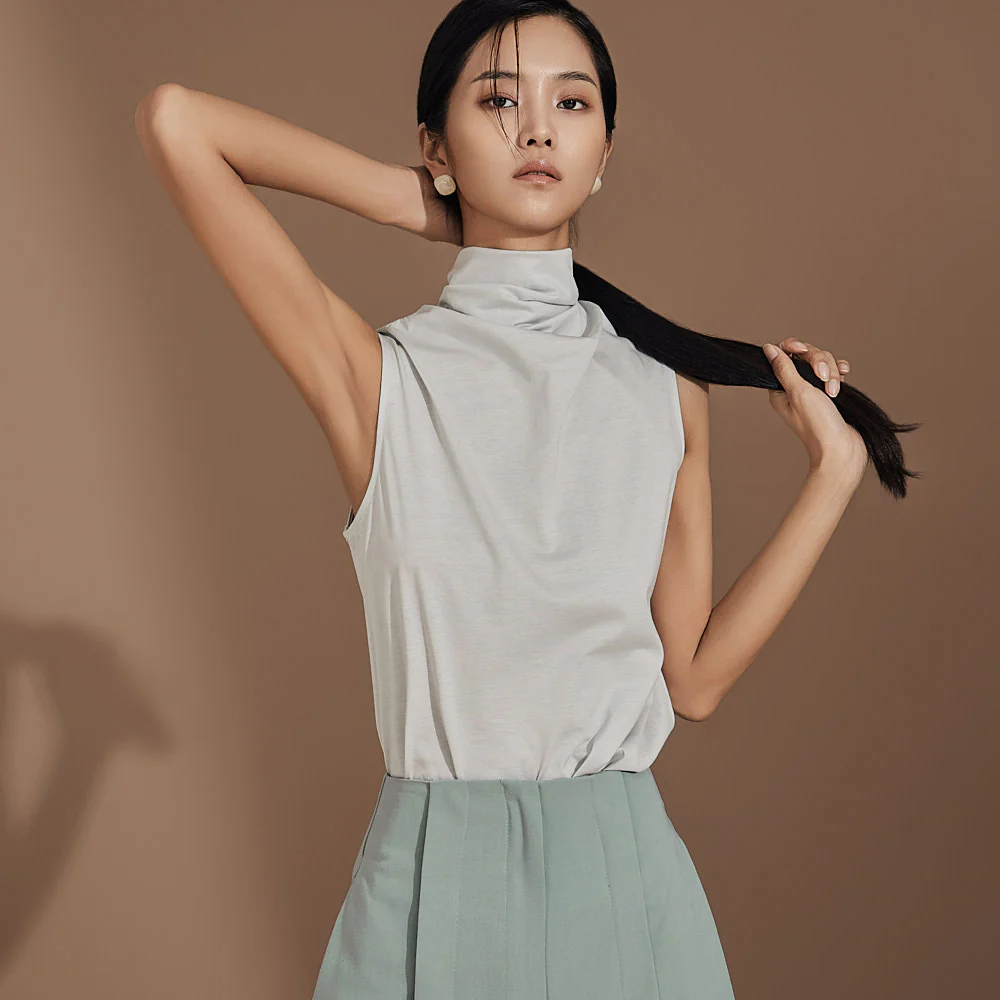 B2947 Scarf Blouse - Image 2