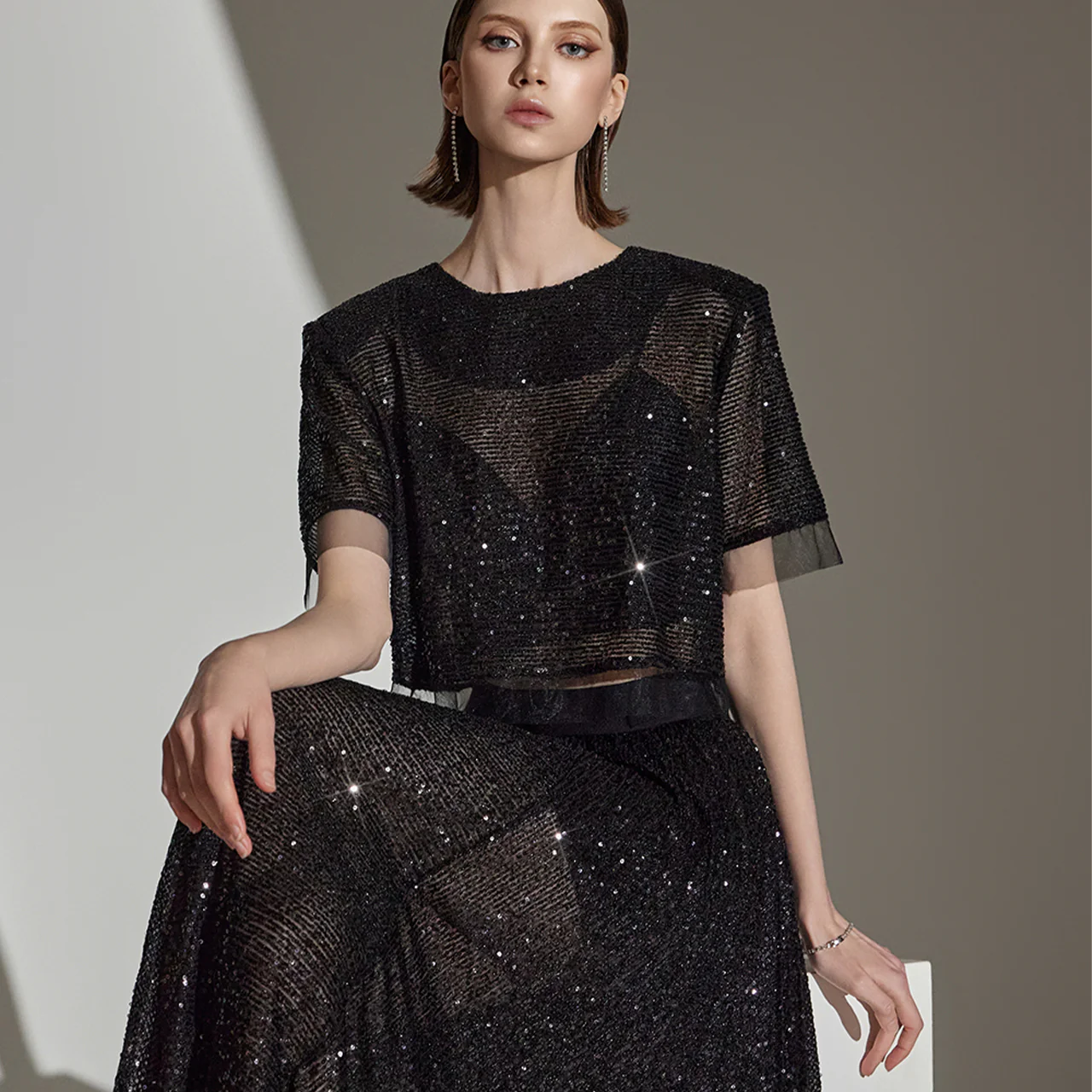 B2957 Spangle Blouse - Image 2