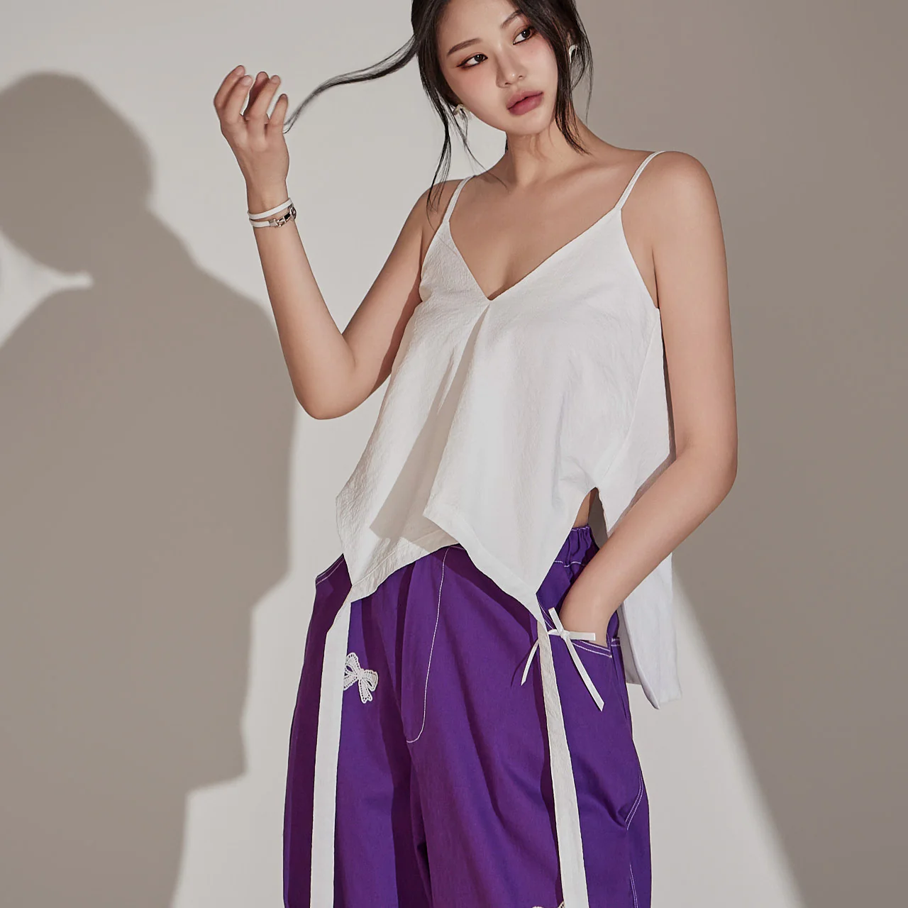 B2960 Strap Blouse - Image 2
