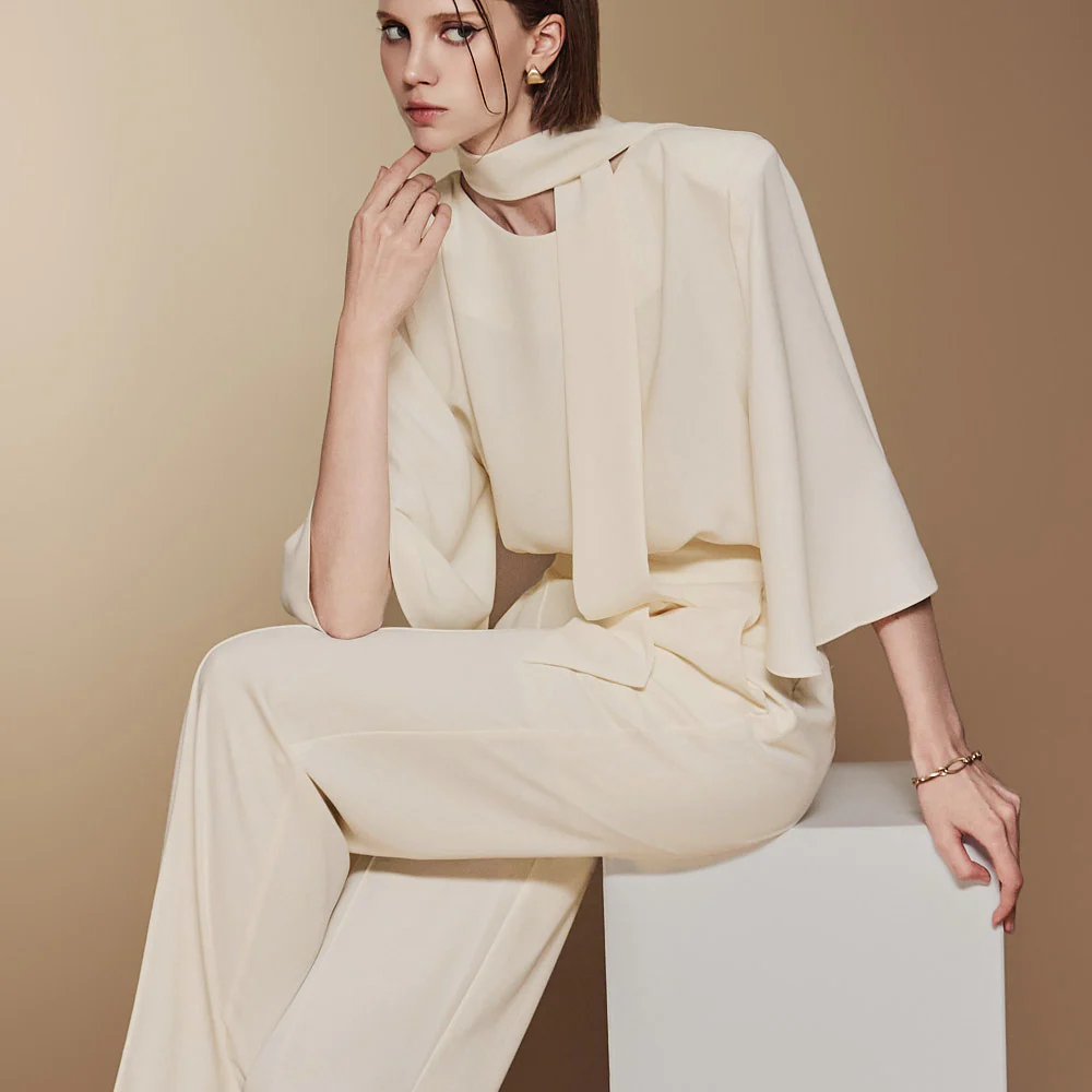 B3002 Blouse with Strap - Image 2