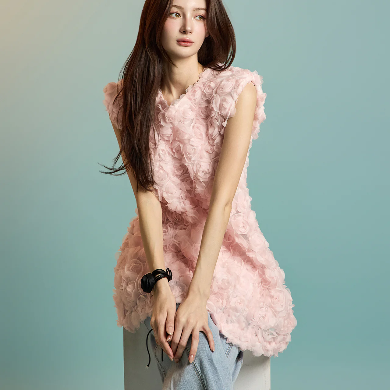 B3078 Rose Blouse - Image 2