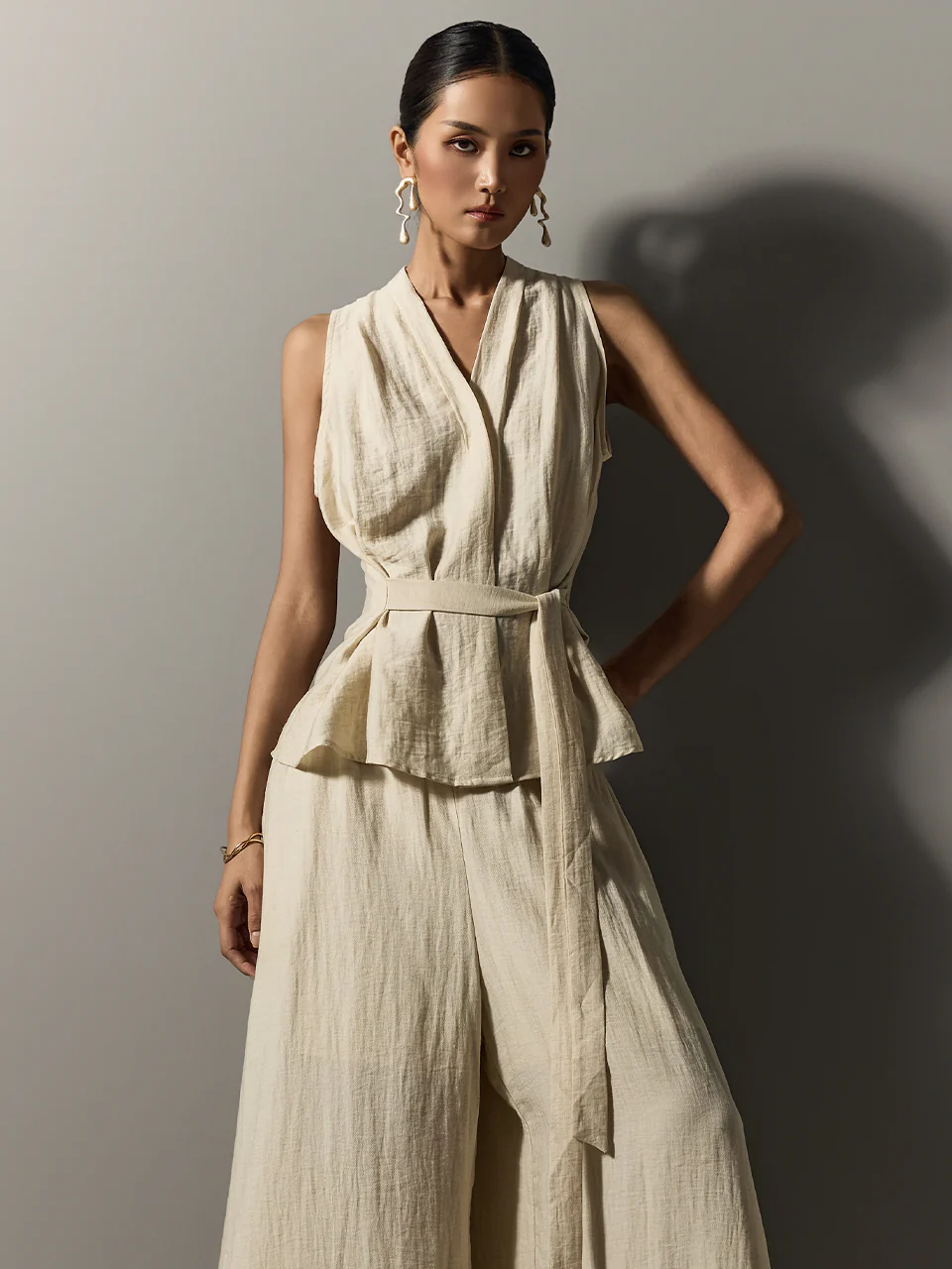 B3102 Wrap Blouse