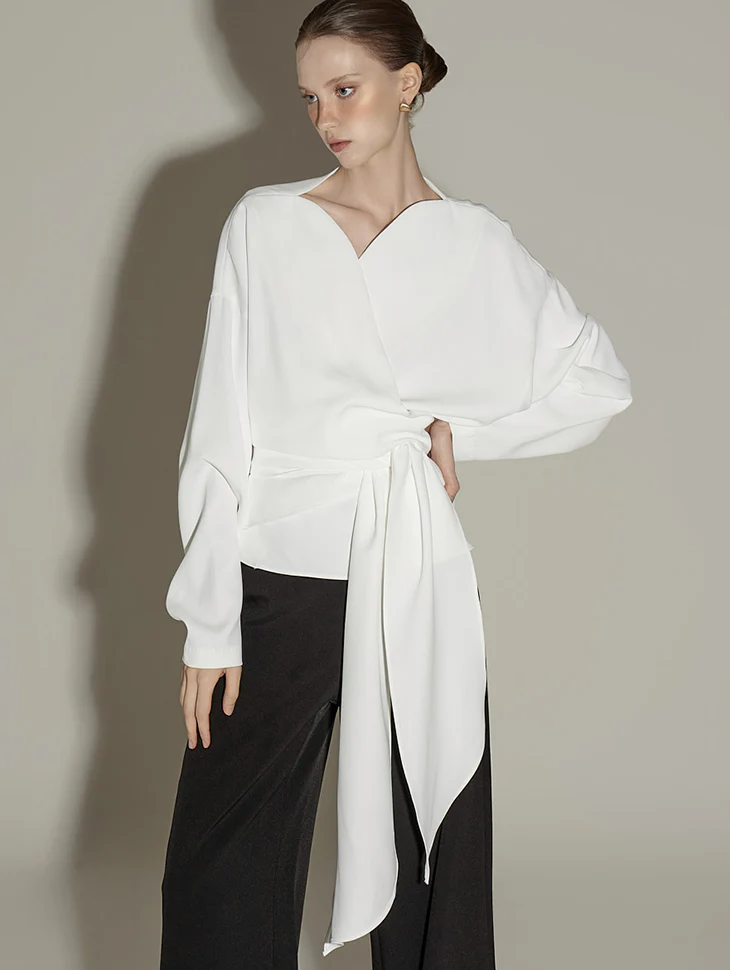 B9200 Wrap Blouse