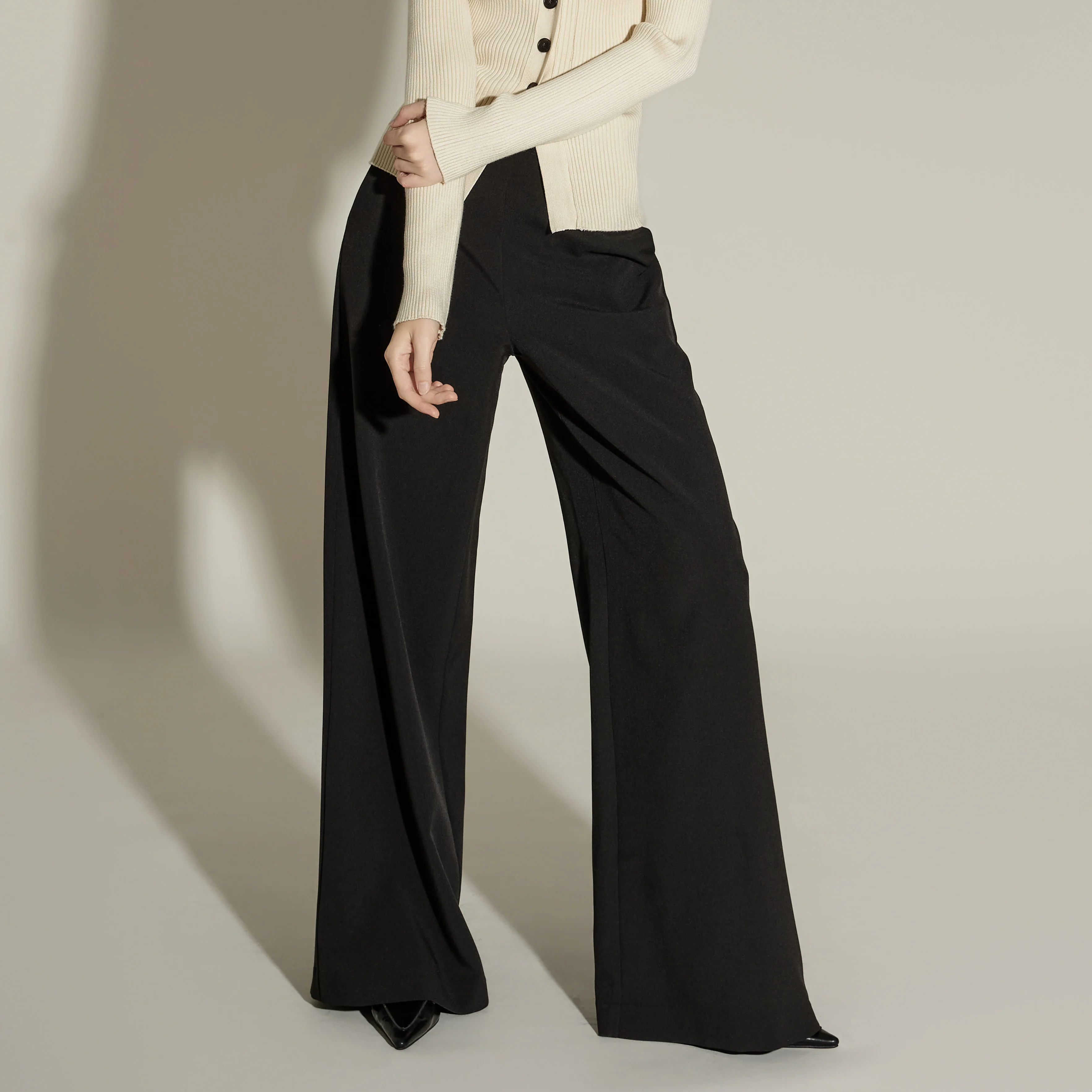 P9059 High Waist Wide Slacks - Image 2