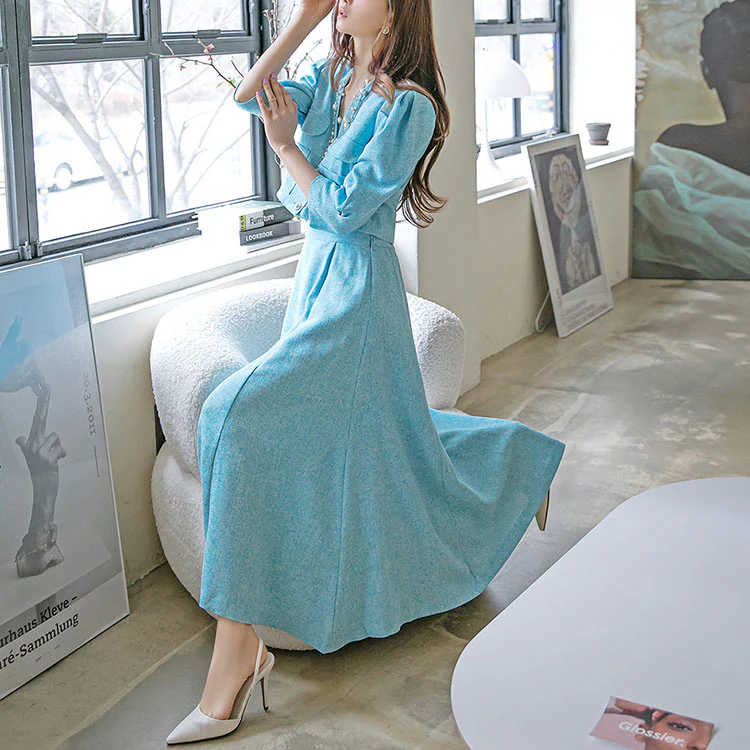 D4202 Tweed Two-piece Set - Image 2
