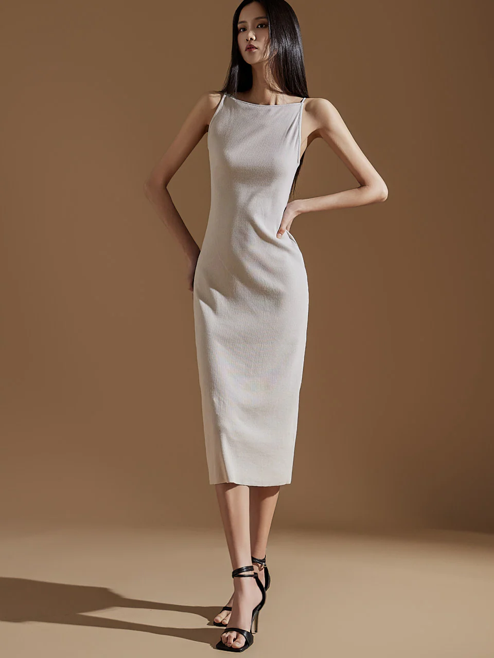 D4935 Boatneck Dress