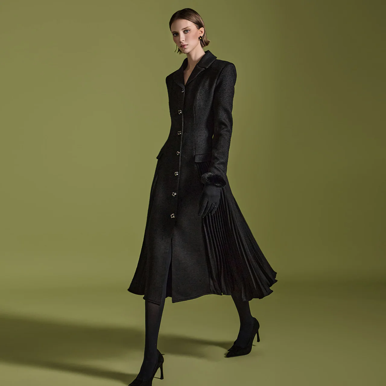 D5142 Tweed Dress - Image 2