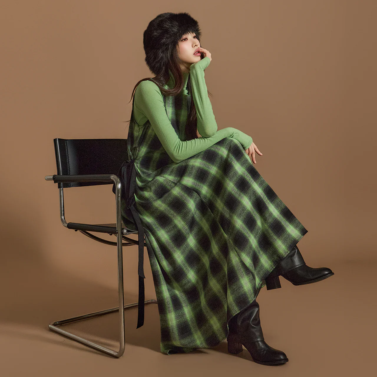 D5160 Strap Dress - Image 2