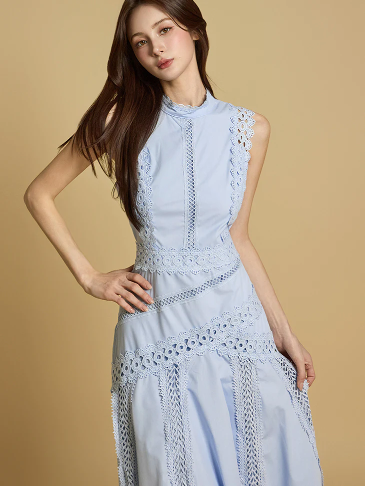 D5243 Lace Dress