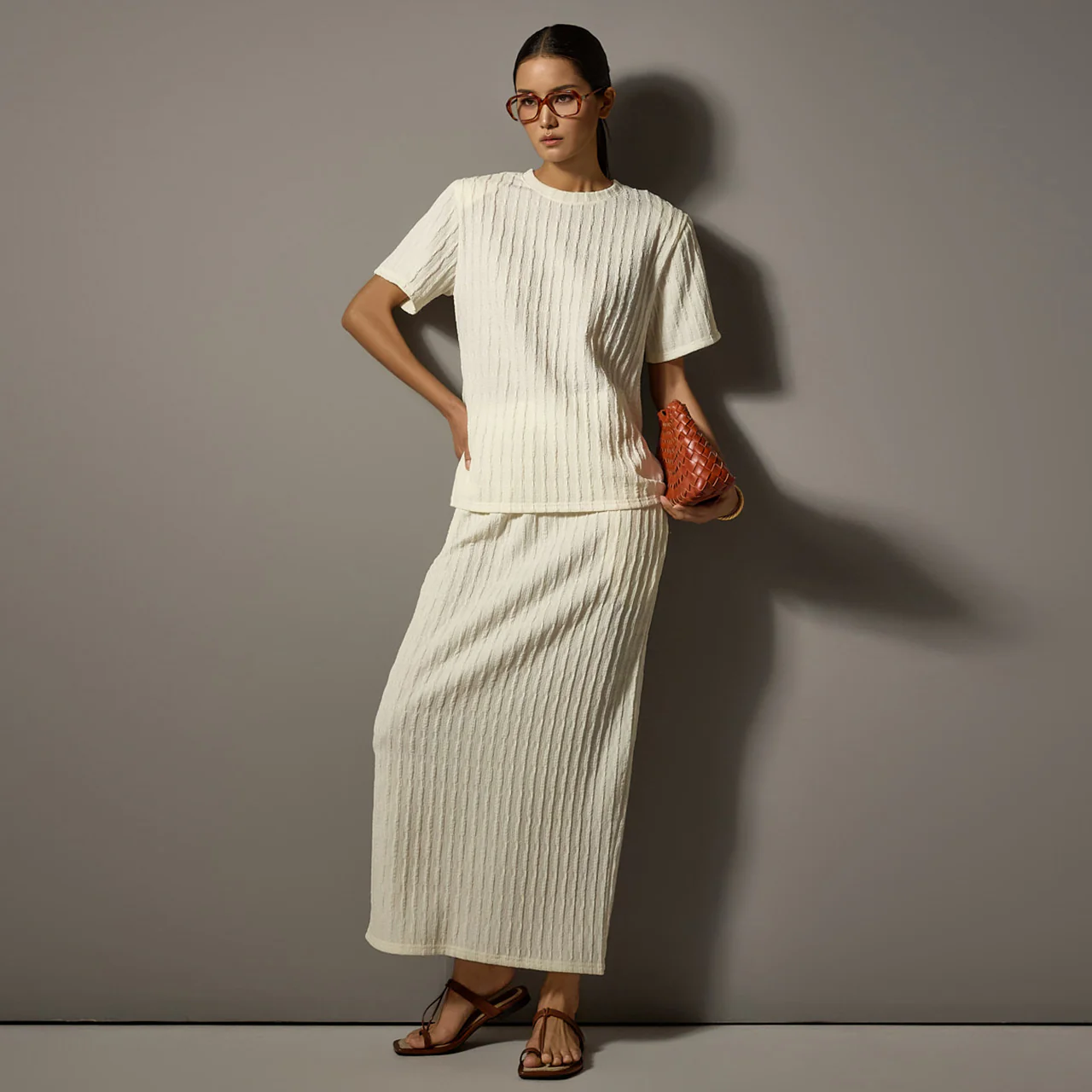 D5265 Knit Two Piece Set - Image 2