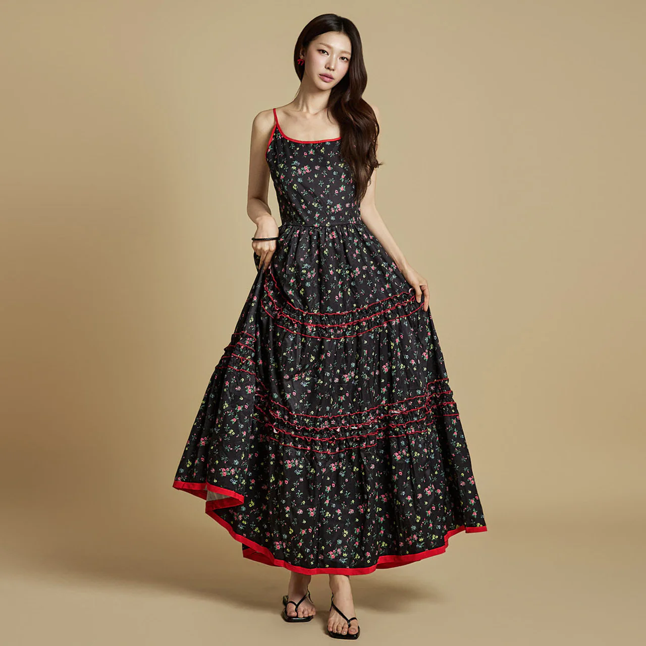 D5305 Floral Dress - Image 2