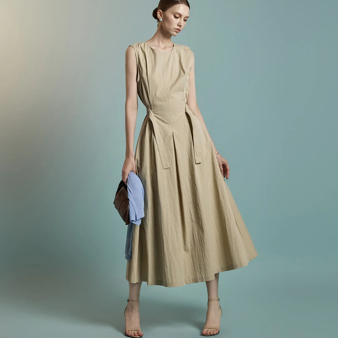 D5347 Dress with Belt - Image 2