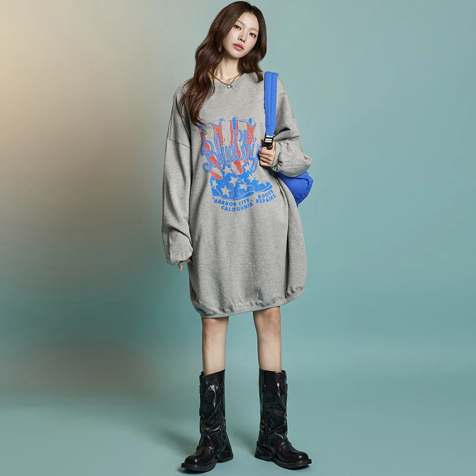 D5356 Multi-Way Sweat Dress - Image 2