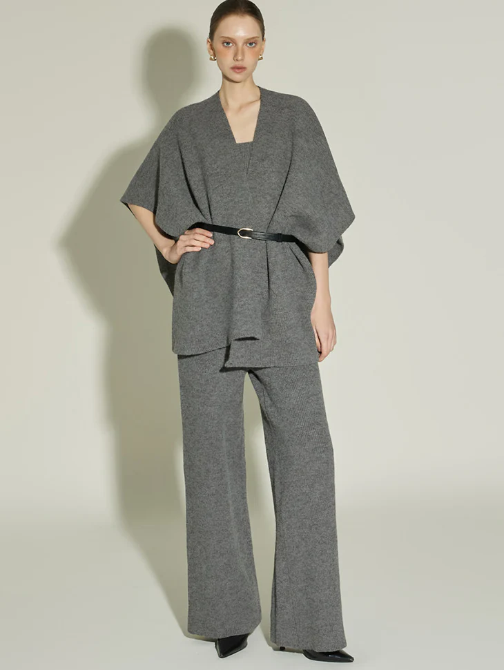 D5410 Knit Three-Piece Set