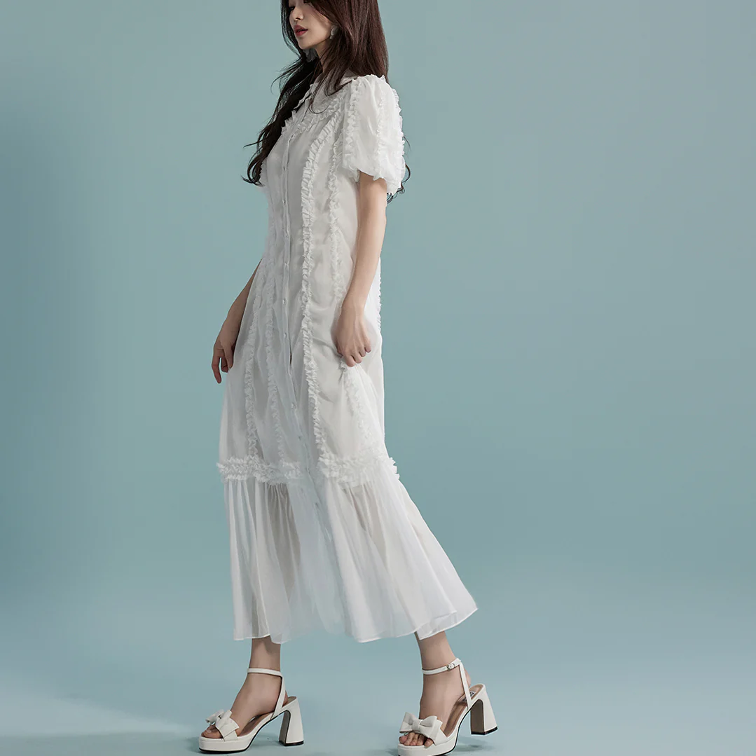 D4961 Belted Dress - Image 2