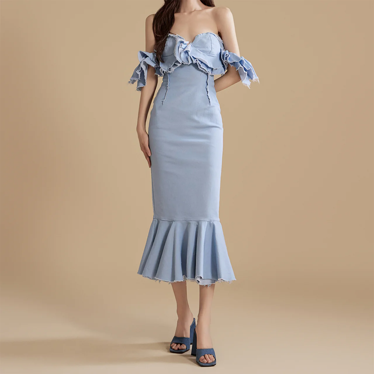 D9477 Tube Top Dress - Image 2