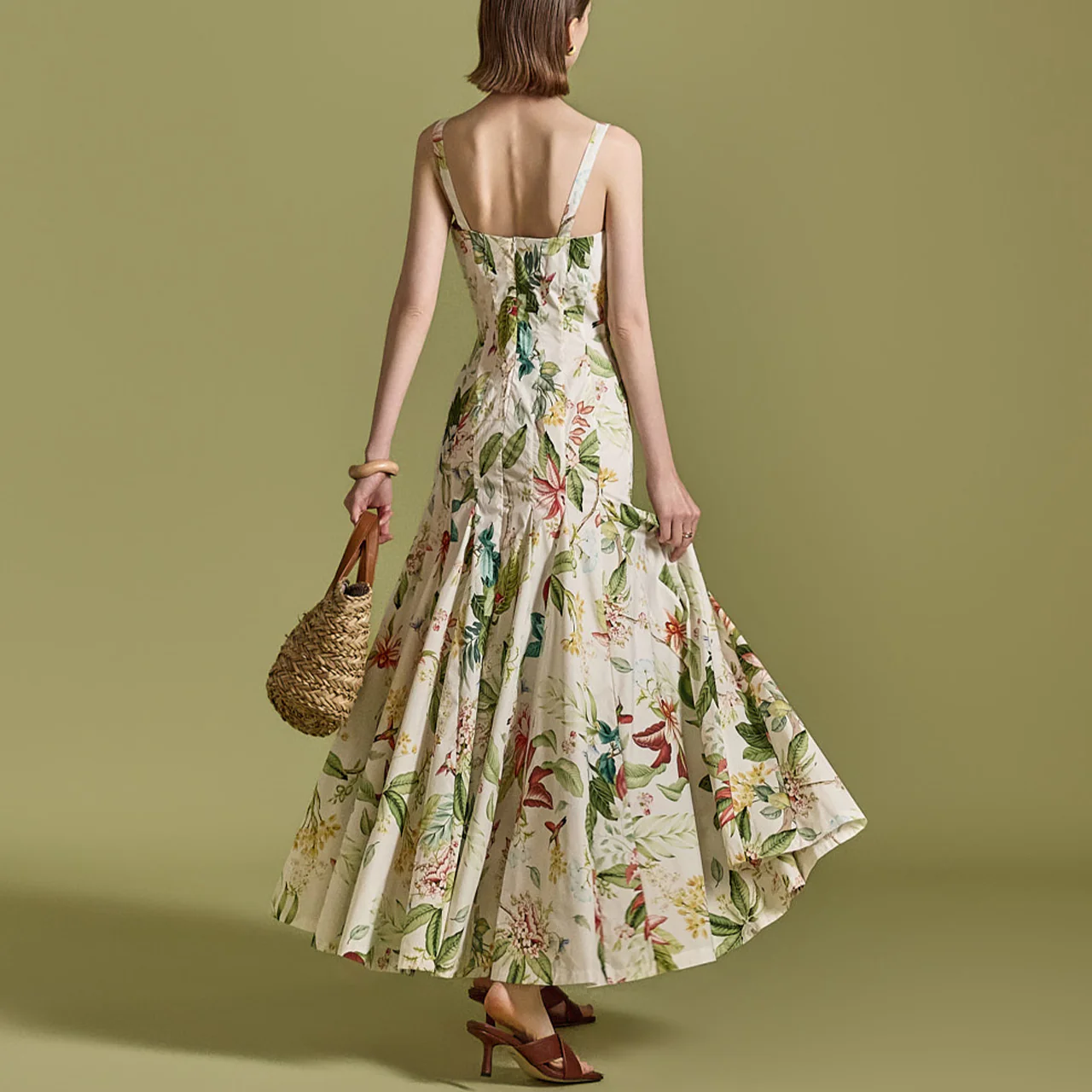 D9502 Tropical Dress - Image 2