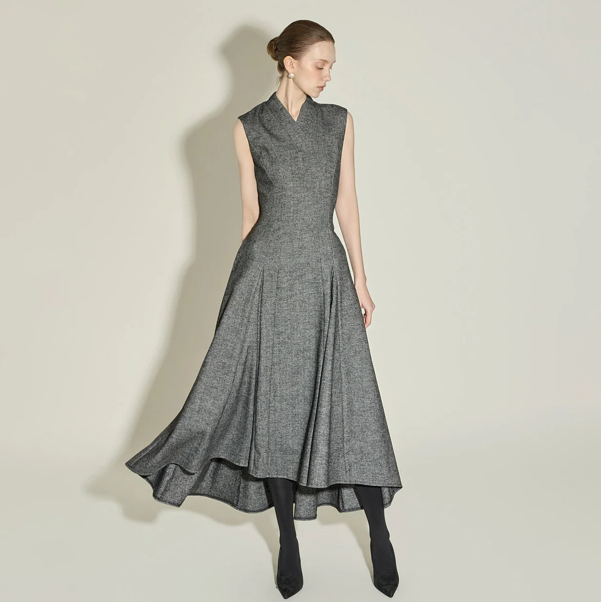D9575 Wool Dress - Image 2