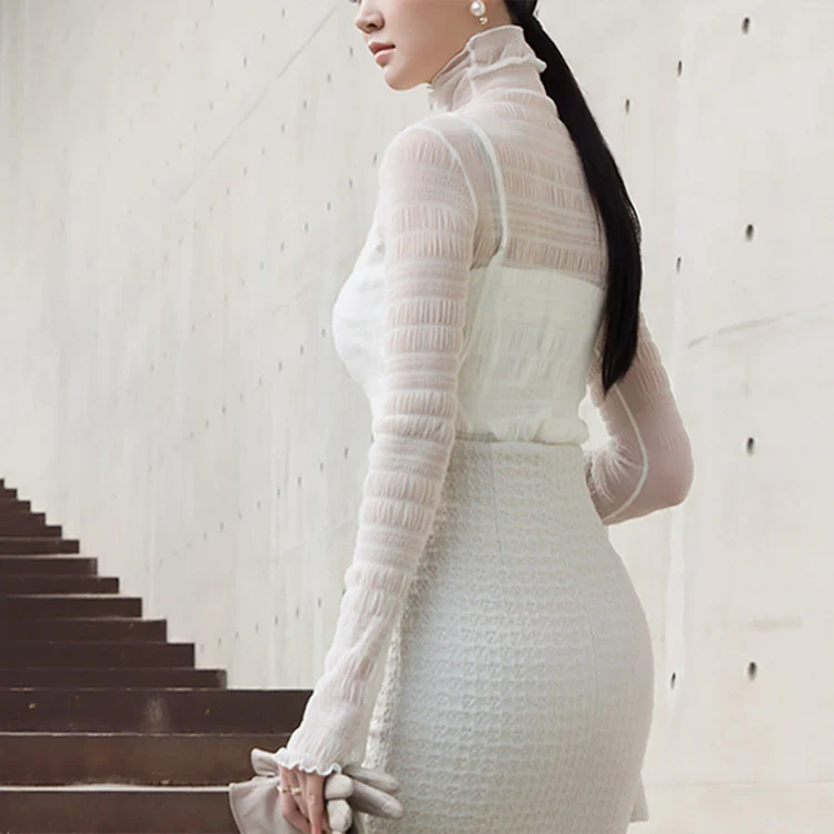 E2102 Sheer top - Image 2