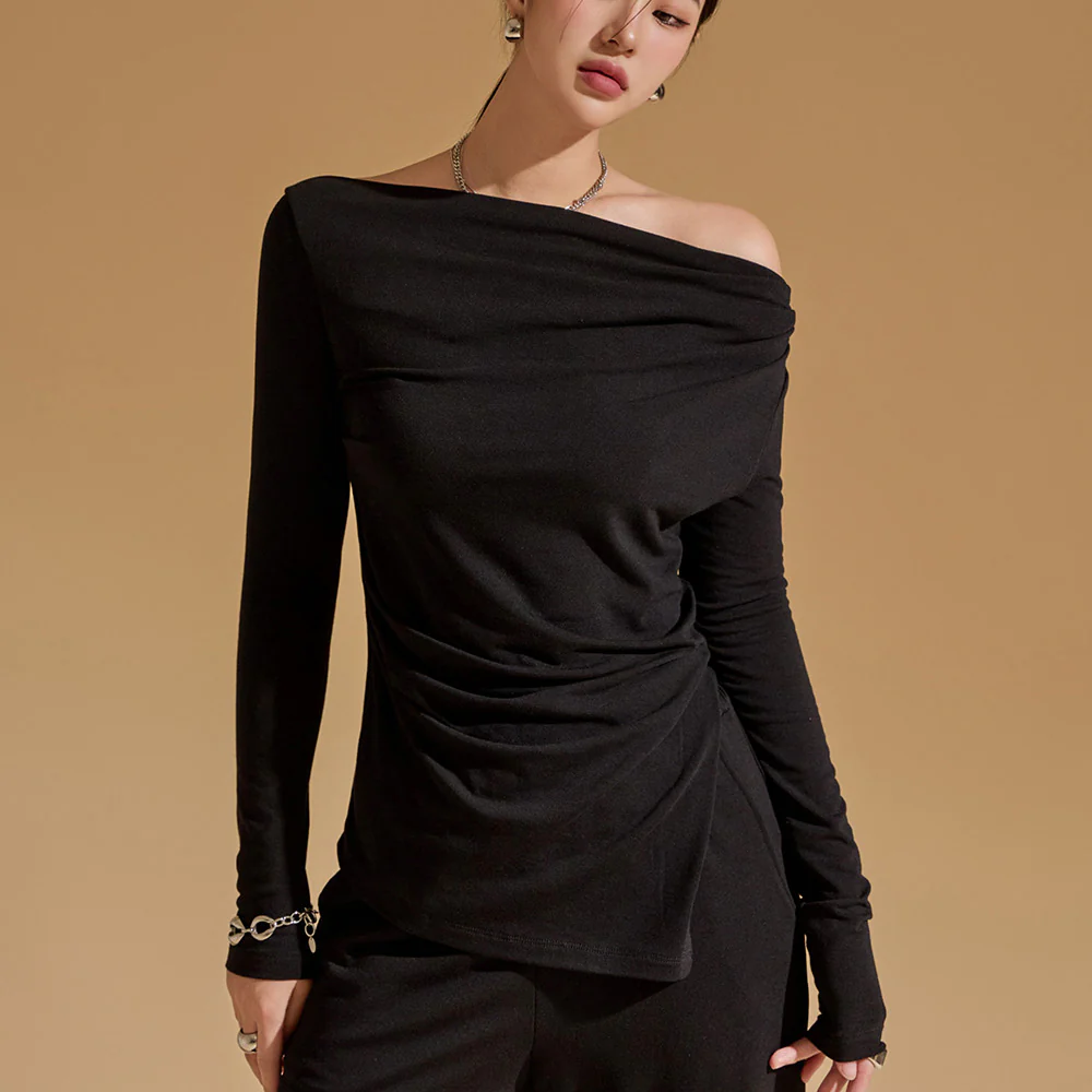 E3104 Off-shoulder top - Image 2