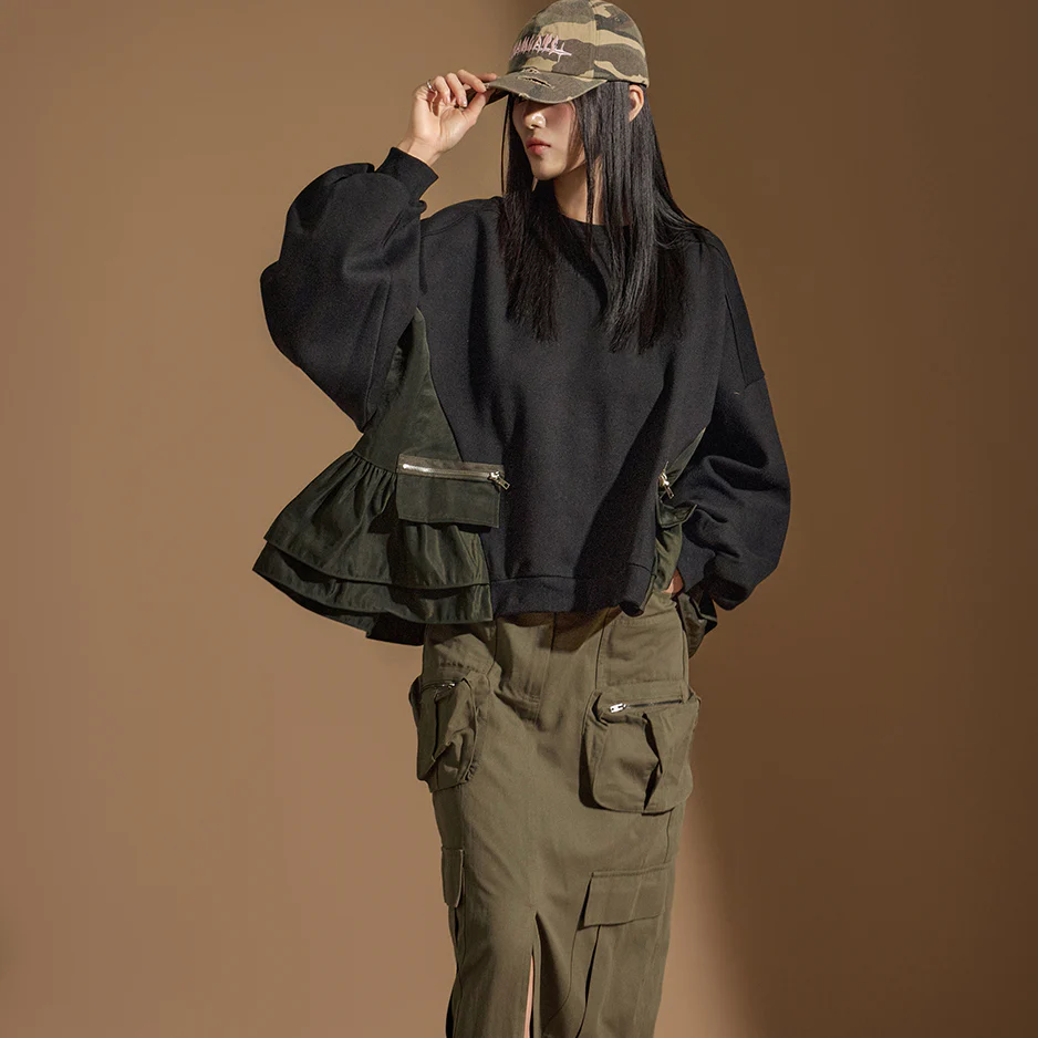 E3521 Tiered Sweatshirt - Image 2
