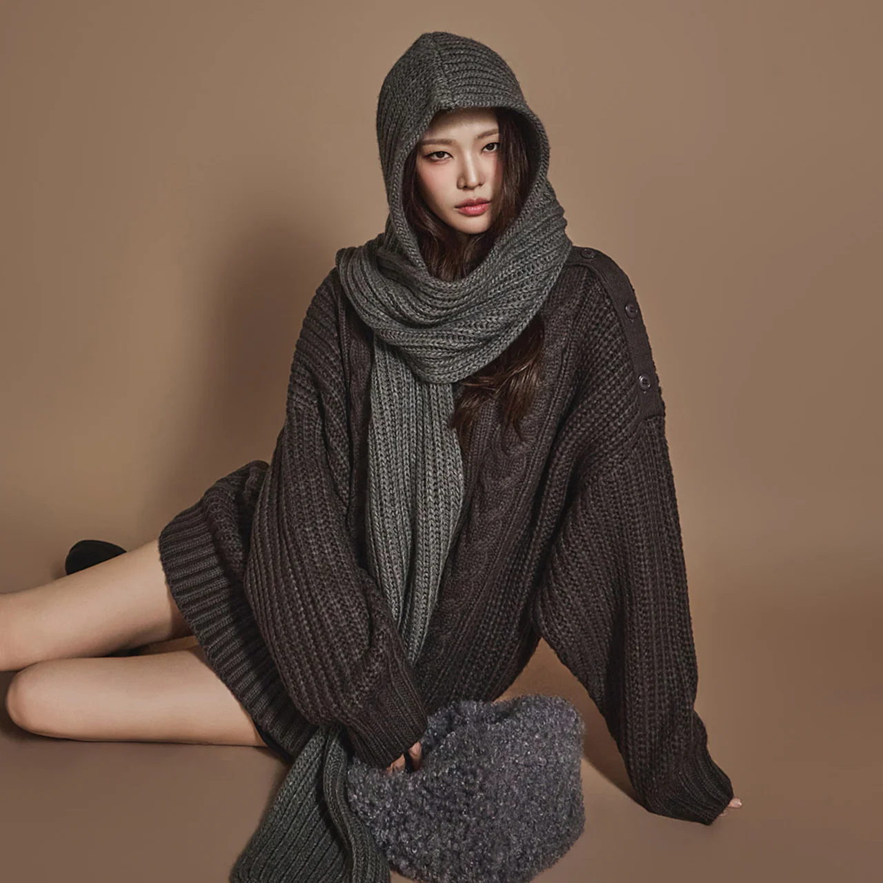E3599 Twist wool Knit - Image 2