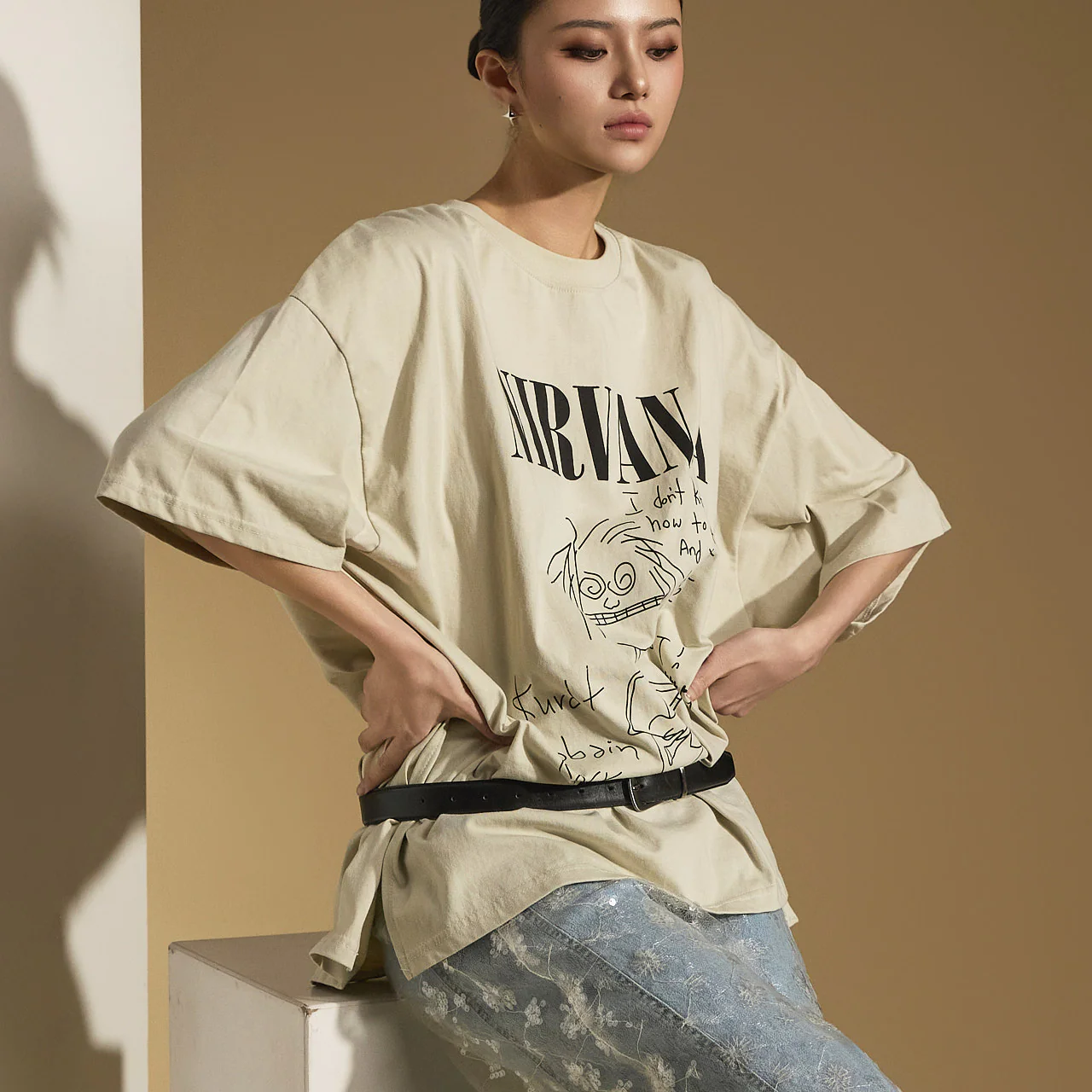 E3685 Printed Top - Image 2
