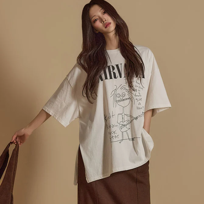 E3685 Printed Top - Image 2