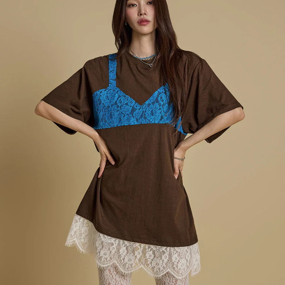 E3771 Lace T-shirt - Image 2