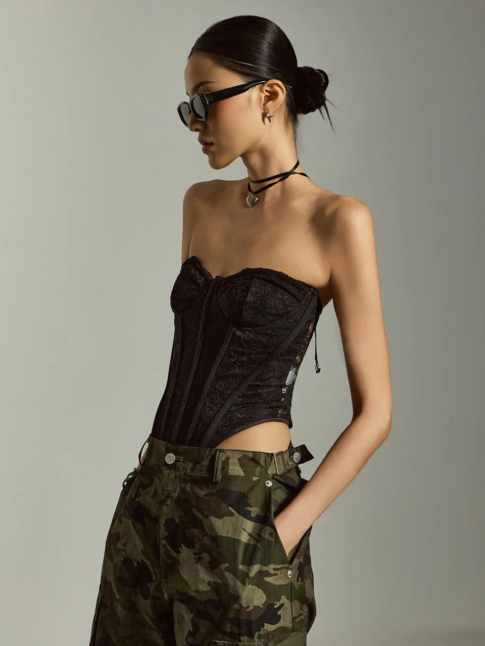 E3864 Corset Top