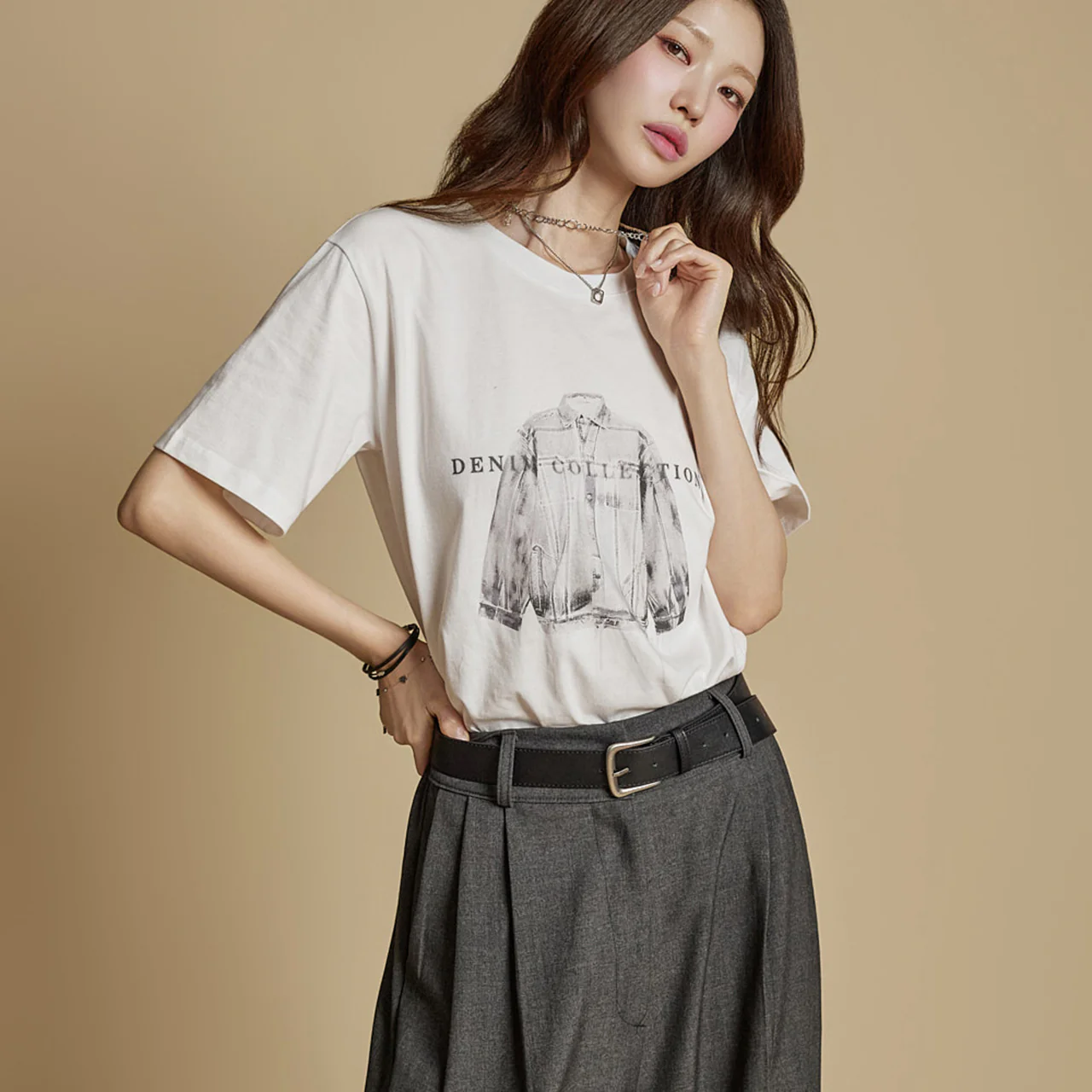 E3938 Printed Top - Image 2
