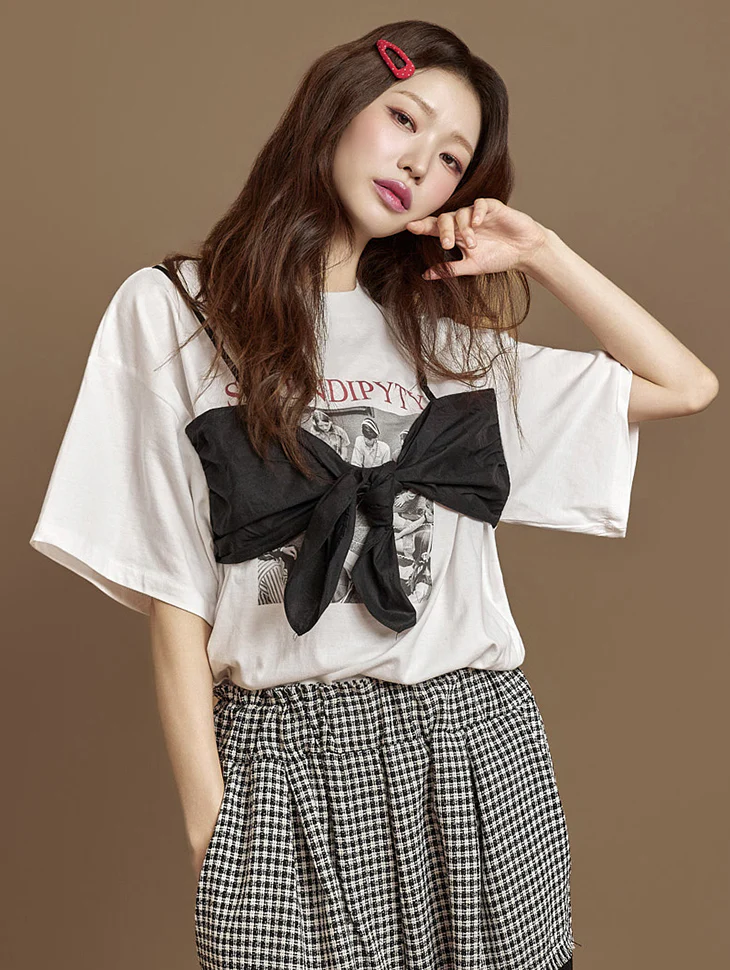 E3967 Top with Ribbon