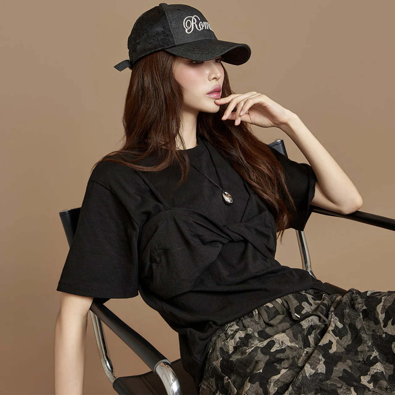 E4000 Bustier Layered Top - Image 2