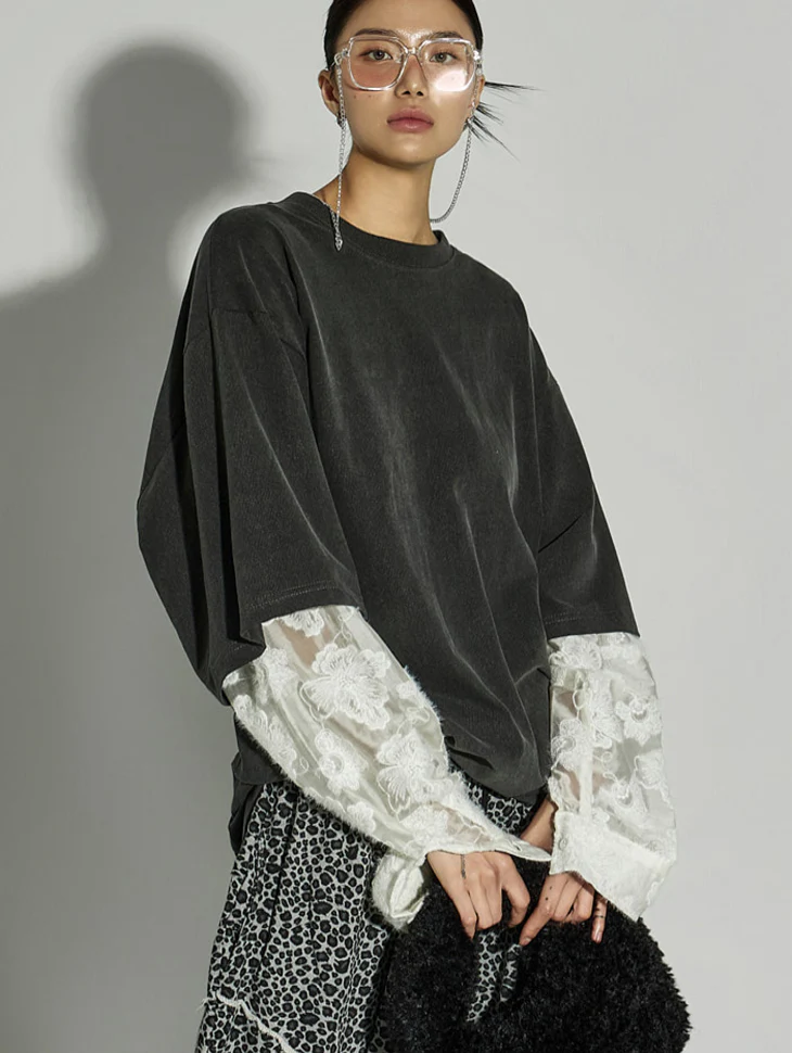 E4016 Lace Top