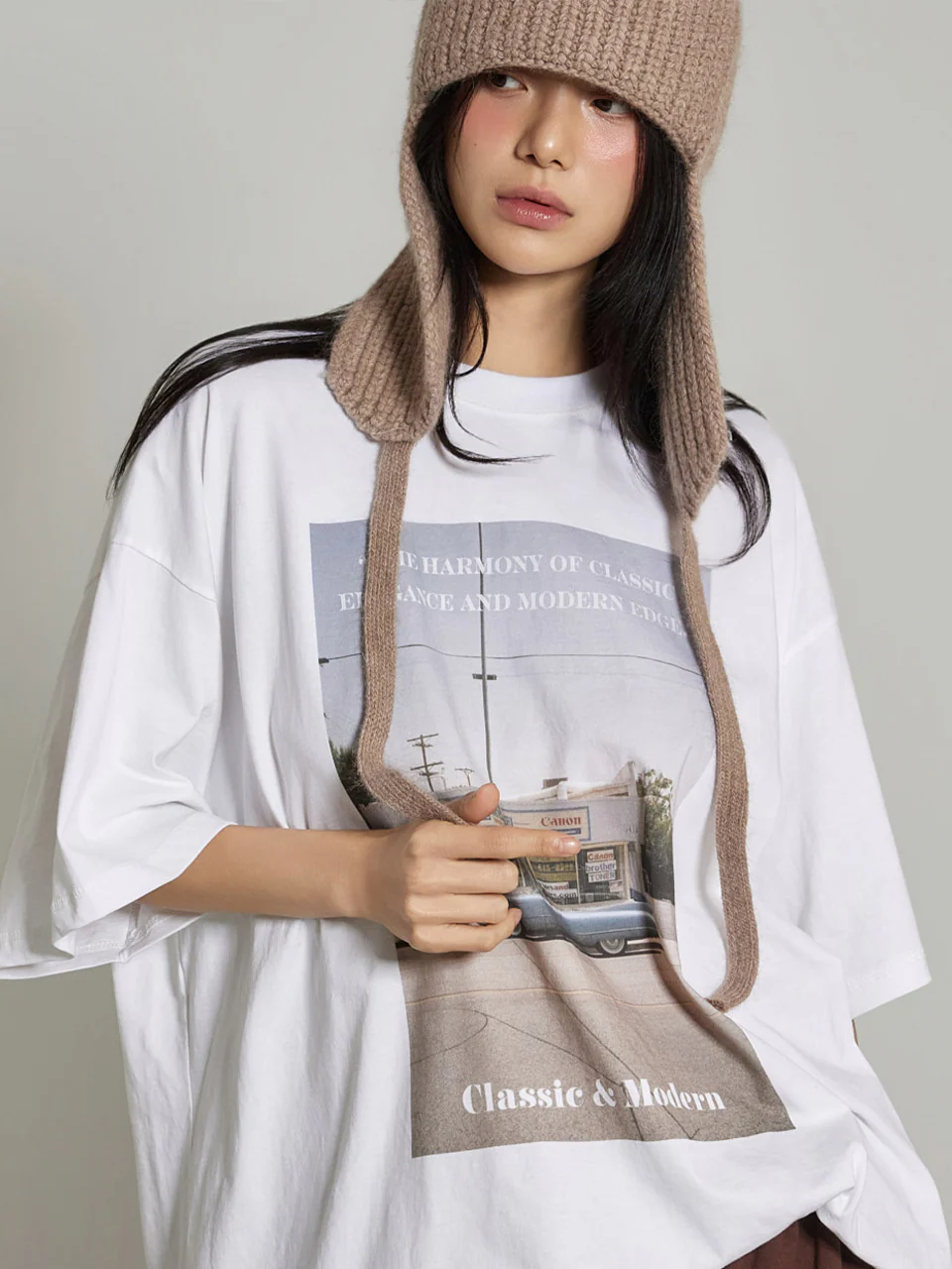 E4034 Printed Top