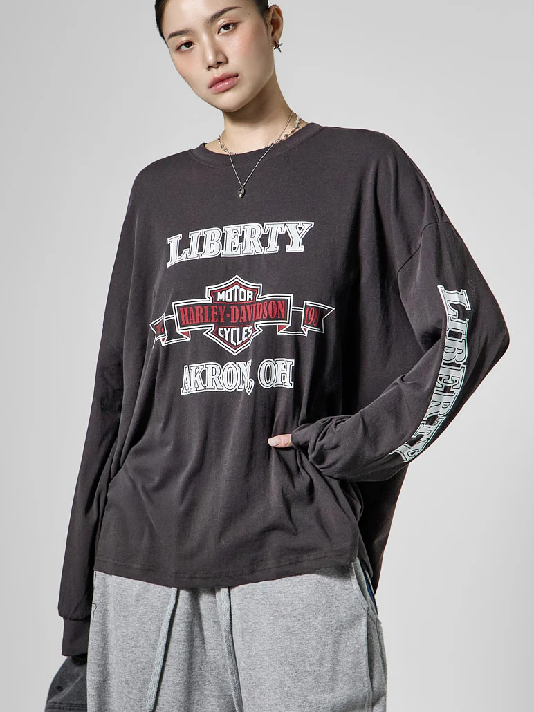 E4125 Lettering Long Top