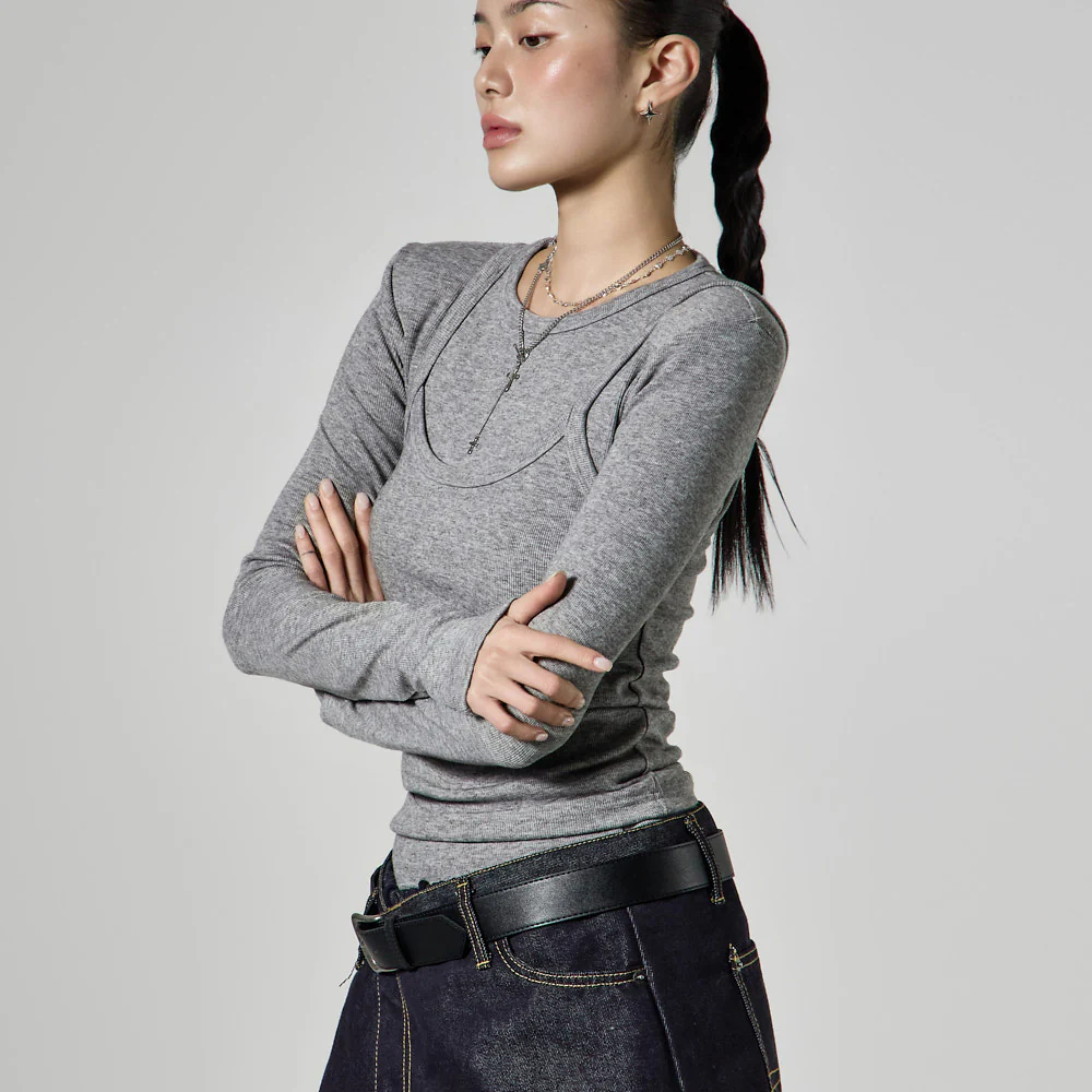 E4129 Sleeveless Set Top - Image 2